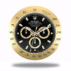Daytona Wall Clock - Gold Black