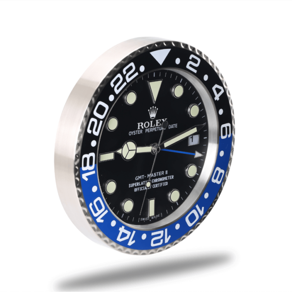 GMT Master Wall Clock - Blue and Black - Image 2