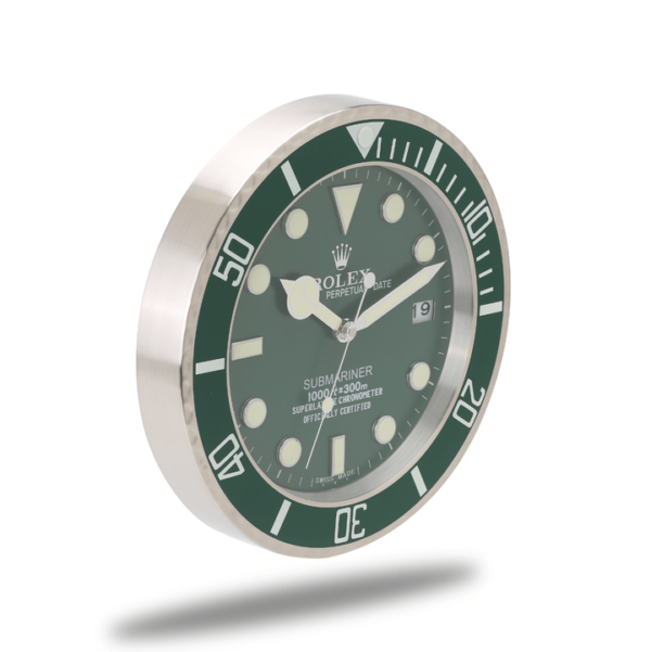 Submariner Wall Clock - Green - Image 3