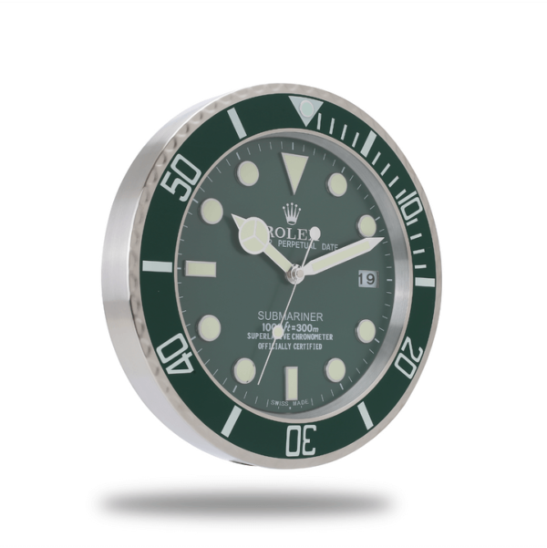 Submariner Wall Clock - Green - Image 2