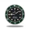 Submariner Wall Clock - Green Black