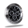 Daytona Wall Clock - Silver Black - Image 2