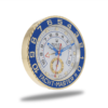 Yacht Master Wall Clock - White Gold - Image 2