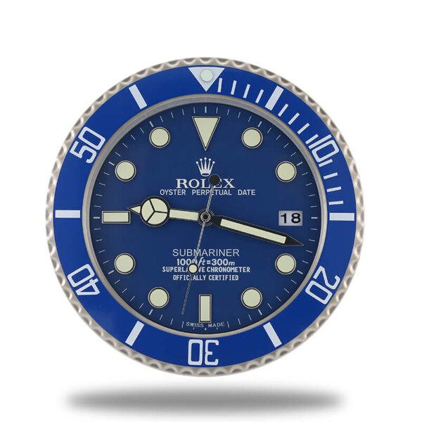 Submariner Wall Clock - Bright Blue