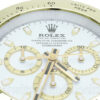 Daytona Table Clock – Gold White - Image 3