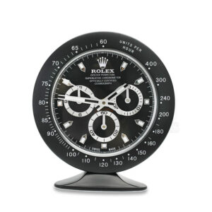 Daytona Table Clock – Black