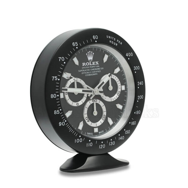 Daytona Table Clock – Black - Image 2