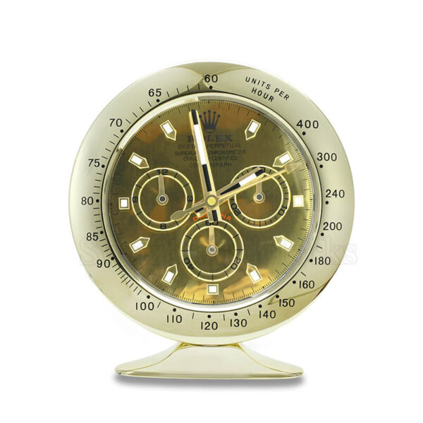 Daytona Table Clock – Gold Color