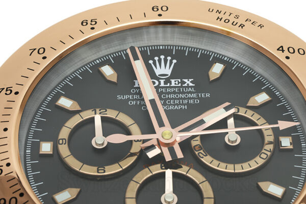 Daytona Table Clock – Rose Gold - Image 3