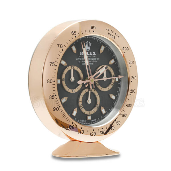 Daytona Table Clock – Rose Gold - Image 2