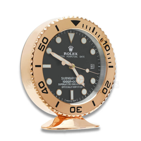 Submariner Table Clock - Rose Black - Image 2