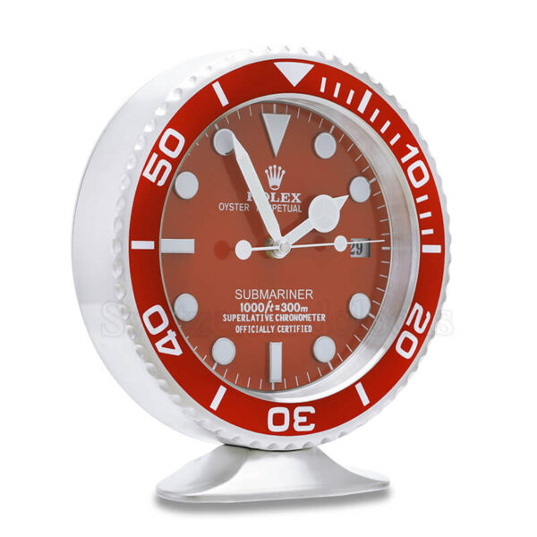 Submariner Table Clock – Red - Image 2