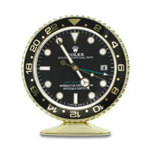GMT Master Table Clock - Gold Bruce Wayne